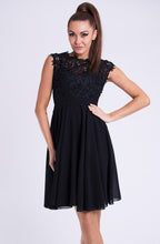 Load image into Gallery viewer, EVA &amp; LOLA DRESS BLACK 26012-2