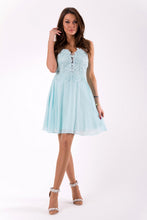 Load image into Gallery viewer, EVA&amp;LOLA  DRESS blue 46040-2
