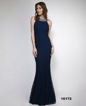 Load image into Gallery viewer, SOKY SOKA DRESS NAVY BLUE 46013-3
