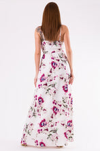 Load image into Gallery viewer, EVA &amp; LOLA FLOWERS DRESS WHITE 58008-3