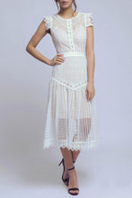 Load image into Gallery viewer, SOKY SOKA  DRESS WHITE 57003-3