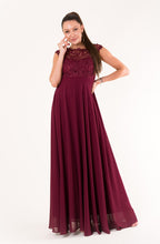Load image into Gallery viewer, EVA &amp; LOLA DRESS eggplant 60005-1