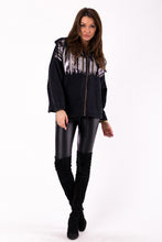 Load image into Gallery viewer, JACKET - BLACK 46004-1