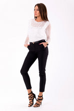 Load image into Gallery viewer, BLOUSE -WHITE 46041-1