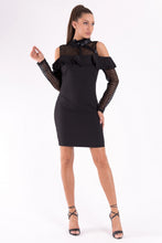 Load image into Gallery viewer, SOKY SOKA  DRESS BLACK 49005-1