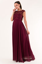 Load image into Gallery viewer, EVA &amp; LOLA DRESS eggplant 60005-1