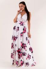 Load image into Gallery viewer, EVA &amp; LOLA FLOWERS DRESS WHITE 60006-1