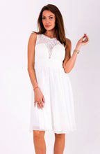 Load image into Gallery viewer, EVA&amp;LOLA  DRESS WHITE 51003-5