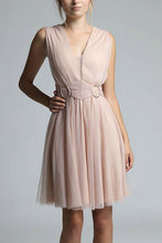 Load image into Gallery viewer, SOKY SOKA  DRESS NUDE 600017-2