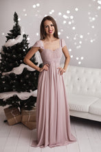 Load image into Gallery viewer, EVA&amp;LOLA  DRESS POWDER PINK 51006-5
