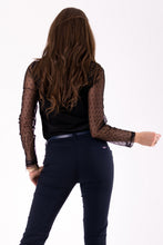 Load image into Gallery viewer, BLOUSE -BLACK 46041-2