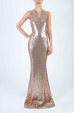 Load image into Gallery viewer, SOKY SOKA DRESS GOLD 53005-2