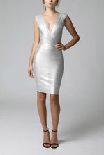 Load image into Gallery viewer, SOKY SOKA  DRESS SILVER 62011-1