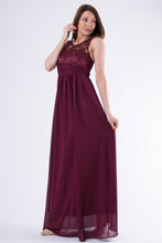 Load image into Gallery viewer, EVA &amp; LOLA DRESS eggplant 58001-1