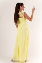 Load image into Gallery viewer, EVA &amp; LOLA DRESS NAVY YELLOW 60005-4