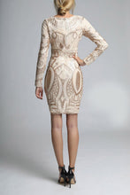 Load image into Gallery viewer, SOKY SOKA  DRESS NUDE 62007-1