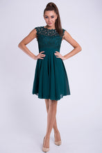 Load image into Gallery viewer, EVA &amp; LOLA DRESS bottled - GREEN 26012-1