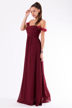 Load image into Gallery viewer, EVA &amp; LOLA DRESS eggplant 54002-2