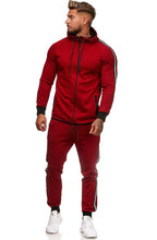 Load image into Gallery viewer, SWEAT SUIT MAN- RED 52007-2