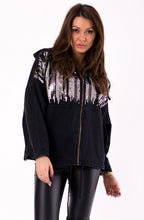 Load image into Gallery viewer, JACKET - BLACK 46004-1