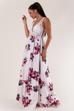 Load image into Gallery viewer, EVA &amp; LOLA FLOWERS DRESS WHITE 60006-1