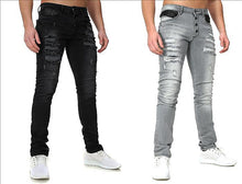 Load image into Gallery viewer, CRSM DESTROYED JEANS FOR MEN - 16001-1
