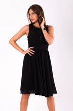 Load image into Gallery viewer, EVA &amp; LOLA DRESS BLACK 51003-4