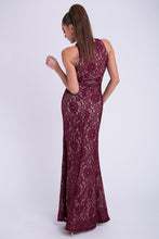 Load image into Gallery viewer, EVA &amp; LOLA DRESS - Maroon 26011-2