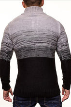 Load image into Gallery viewer, MALE HOT SWEATER CRSM - BLACK-GREY 9503-2