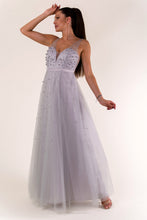 Load image into Gallery viewer, EVA &amp; LOLA DRESS ROYAL  GREY 60009-3