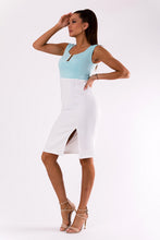 Load image into Gallery viewer, EMAMODA  DRESS blue 49001-1