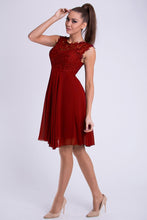 Load image into Gallery viewer, EVA &amp; LOLA DRESS RED 26012-9