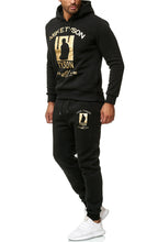 Load image into Gallery viewer, SWEAT SUIT MAN MIKE TYSON- BLACK GOLD  59004-2