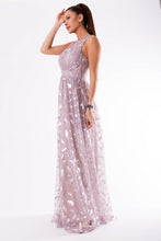Load image into Gallery viewer, EVA &amp; LOLA DRESS PURPLE 54001-1