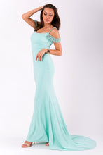 Load image into Gallery viewer, EVA&amp;LOLA  DRESS GREEN 51005-1