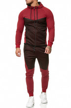 Load image into Gallery viewer, SWEAT SUIT MAN- RED 52008-2