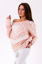 Load image into Gallery viewer, SWEATER - LIGHT PINK 46003-1