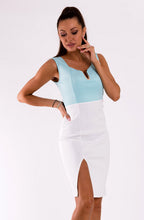 Load image into Gallery viewer, EMAMODA  DRESS blue 49001-1
