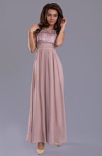 Load image into Gallery viewer, EVA &amp; LOLA Dress- BROWN 7815-8