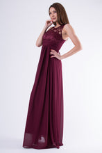 Load image into Gallery viewer, EVA &amp; LOLA DRESS eggplant 58001-1