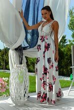Load image into Gallery viewer, EVA &amp; LOLA FLOWERS DRESS WHITE 60006-1