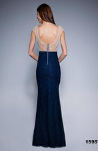 Load image into Gallery viewer, SOKY SOKA DRESS NAVY 48004-2